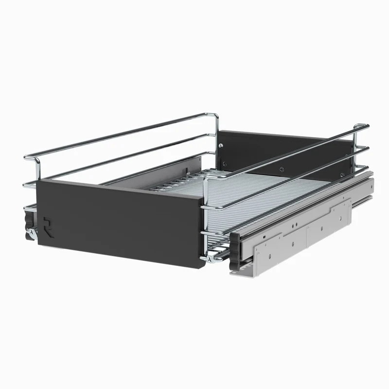 RICHELIEU - Panier de Rangement Coulissant Réglable pour Cuisine