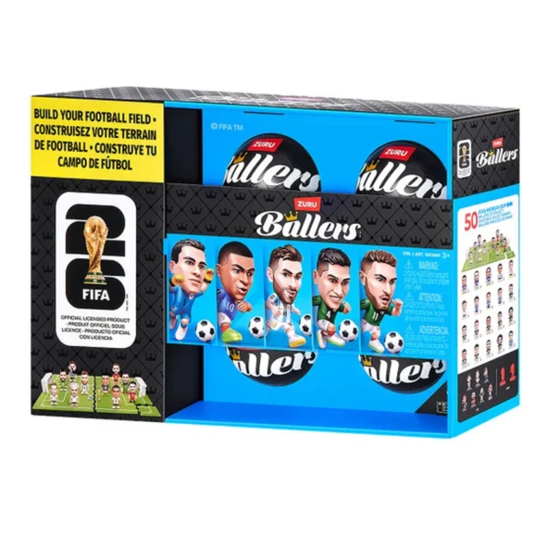 ZURU - Paquet de 4 Balles Surprises Joueurs FIFA Série 1