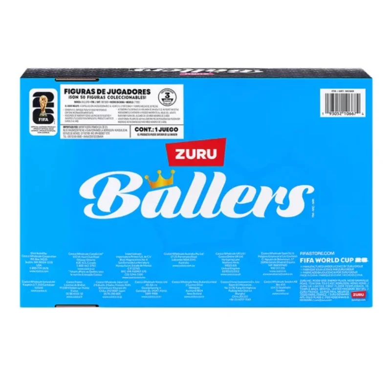 ZURU - Paquet de 4 Balles Surprises Joueurs FIFA Série 1