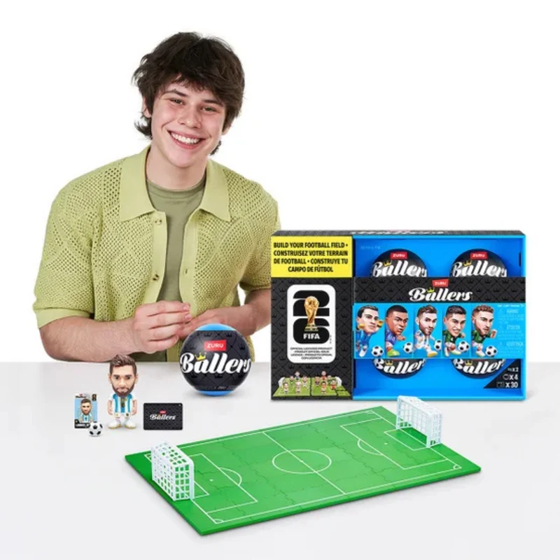 ZURU - Paquet de 4 Balles Surprises Joueurs FIFA Série 1