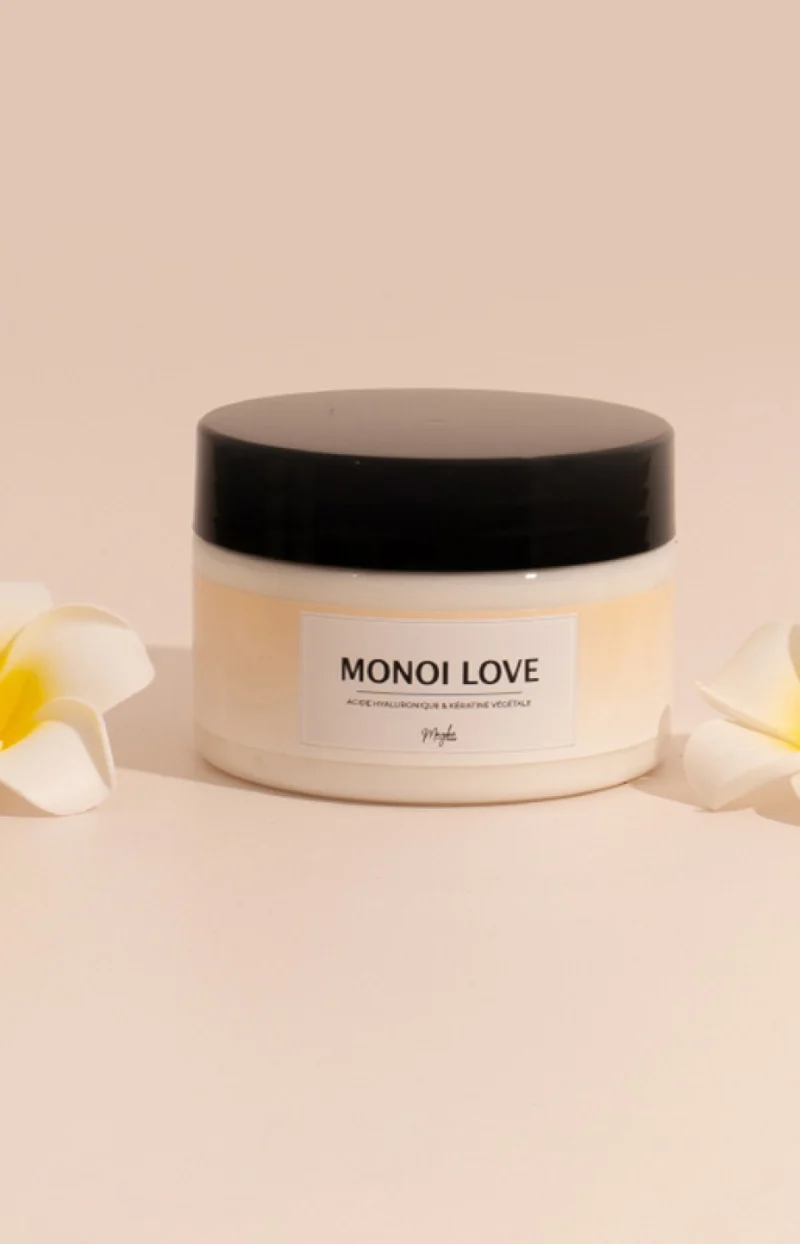 Soin à l'acide hyaluronique & kératine végétale - Monoï love - 250 ml