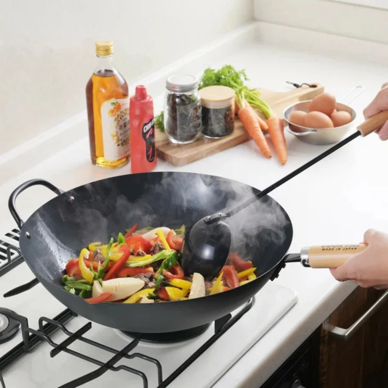 COOK-PAL - Wok de 14,17 po (36 cm) avec Traitement Thermique Spécial