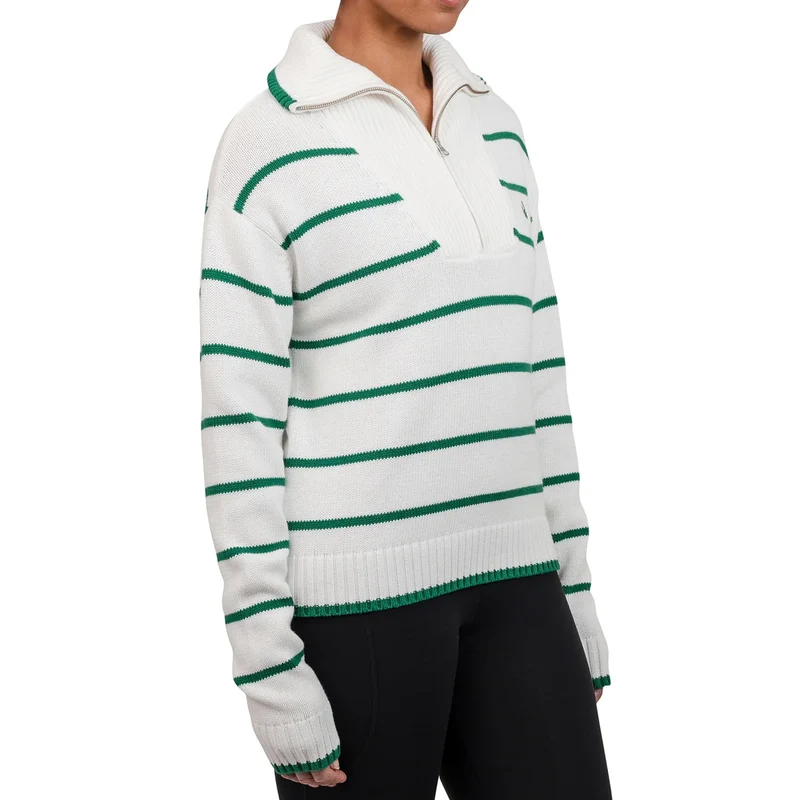 UNITED COLORS OF BENETTON - Chandail à Glissière un Quart pour Femme
