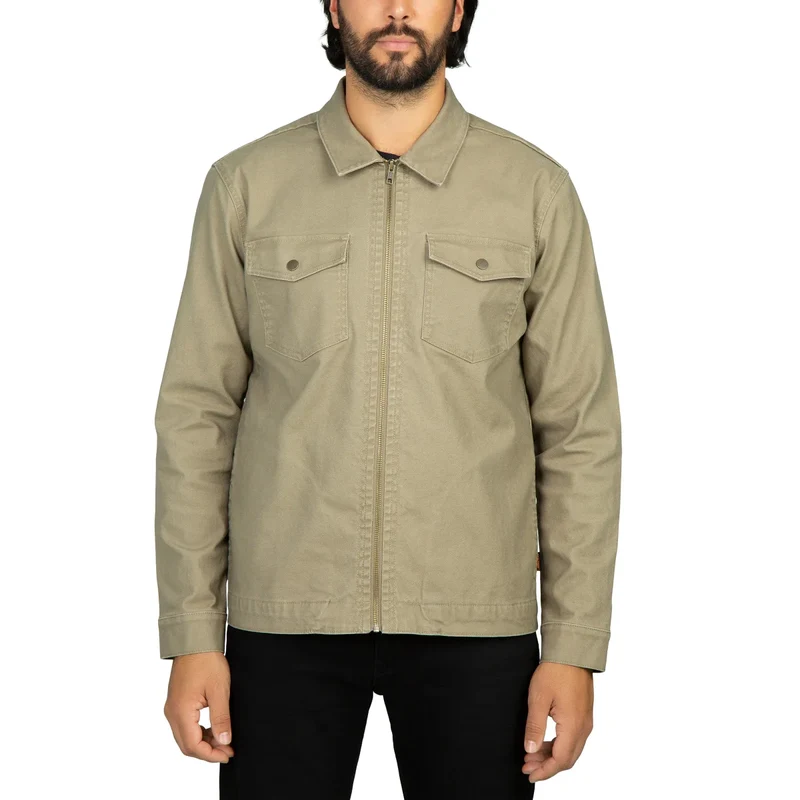 REALTREE - Veste en Toile à Fermeture à Glissière pour Homme