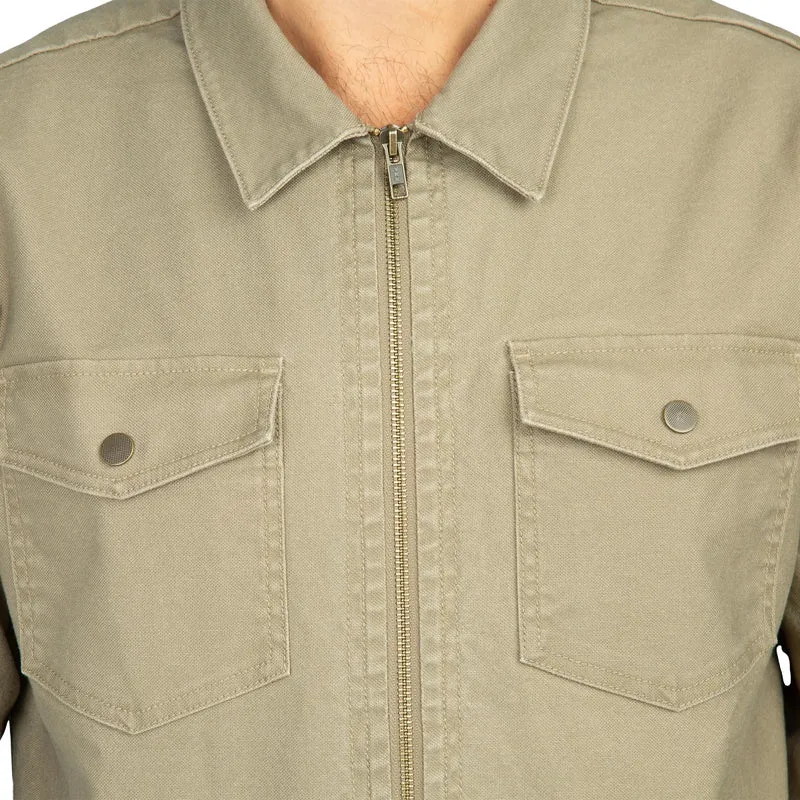 REALTREE - Veste en Toile à Fermeture à Glissière pour Homme