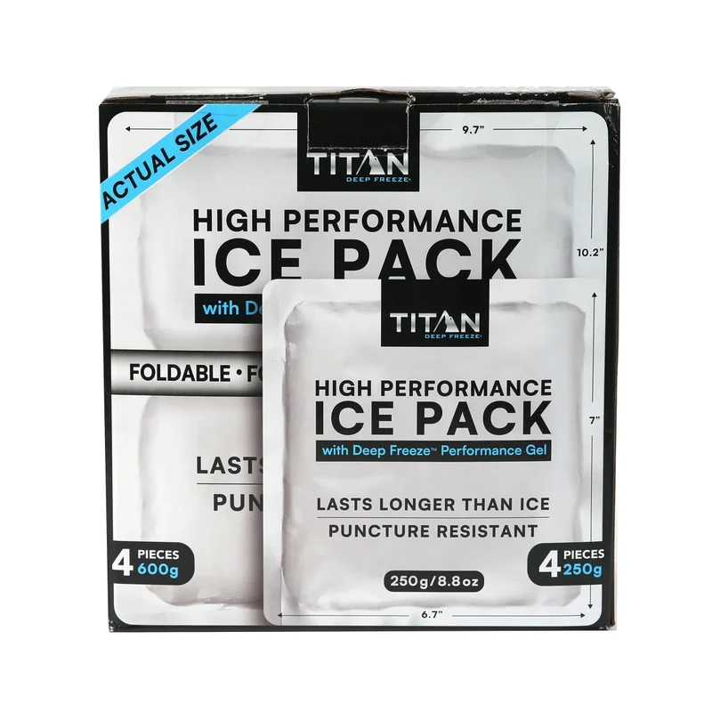TITAN - Paquet de 8 Sachets Réfrigérants