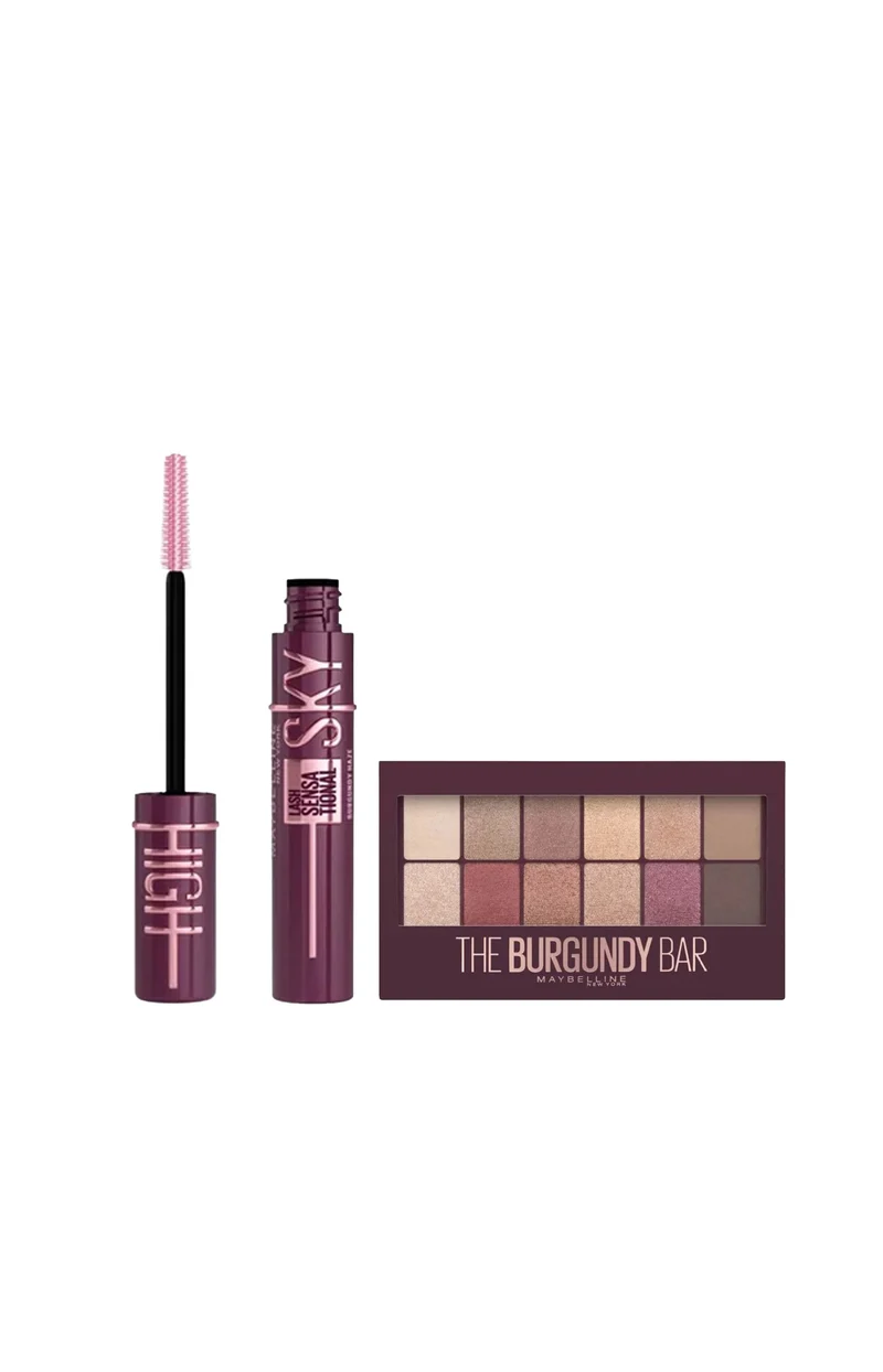 Duo yeux - Mascara & Palette - Burgundy