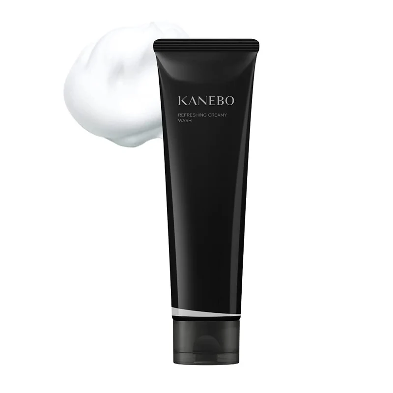 KANEBO Refreshing Creamy Face Wash 130g Rich Foam Exfoliating
