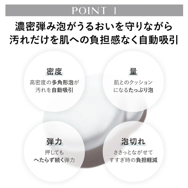 KANEBO Comfort Stretchy Wash II Facial Cleanser 130g Moisturizing Foam