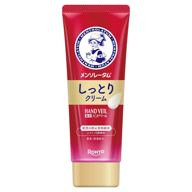 Rohto Mentholatum Hand Veil Moist Cream 70g
