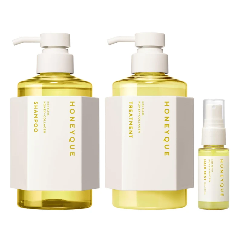 Hanique Honeyque Rich Gloss Limited Edition Kit with Osmanthus Scent