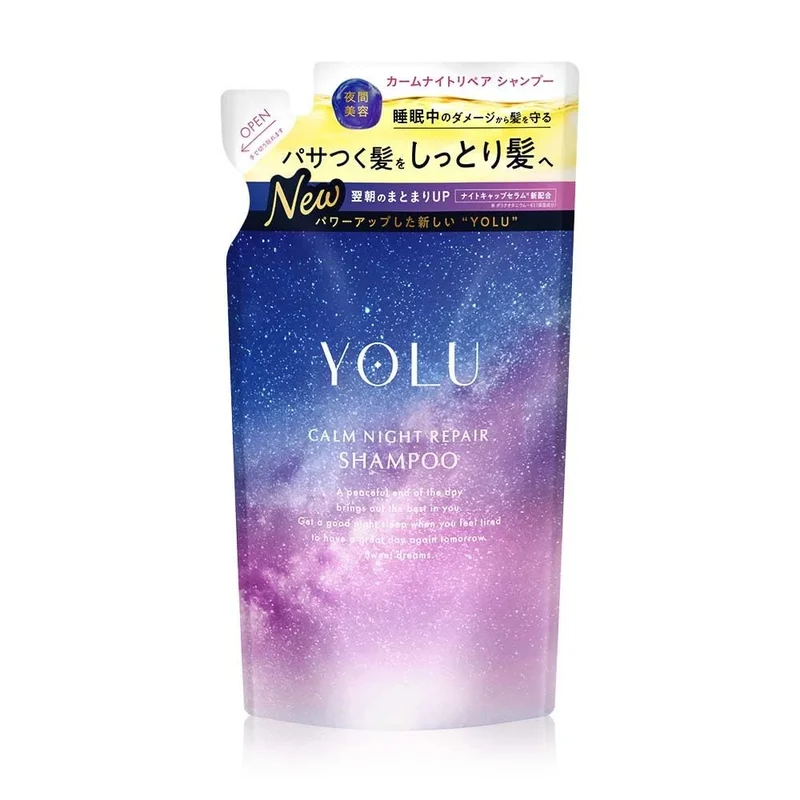 Yolu Yoru Shampoo Refill Calm Night Repair New Model 500ml Gentle Formula