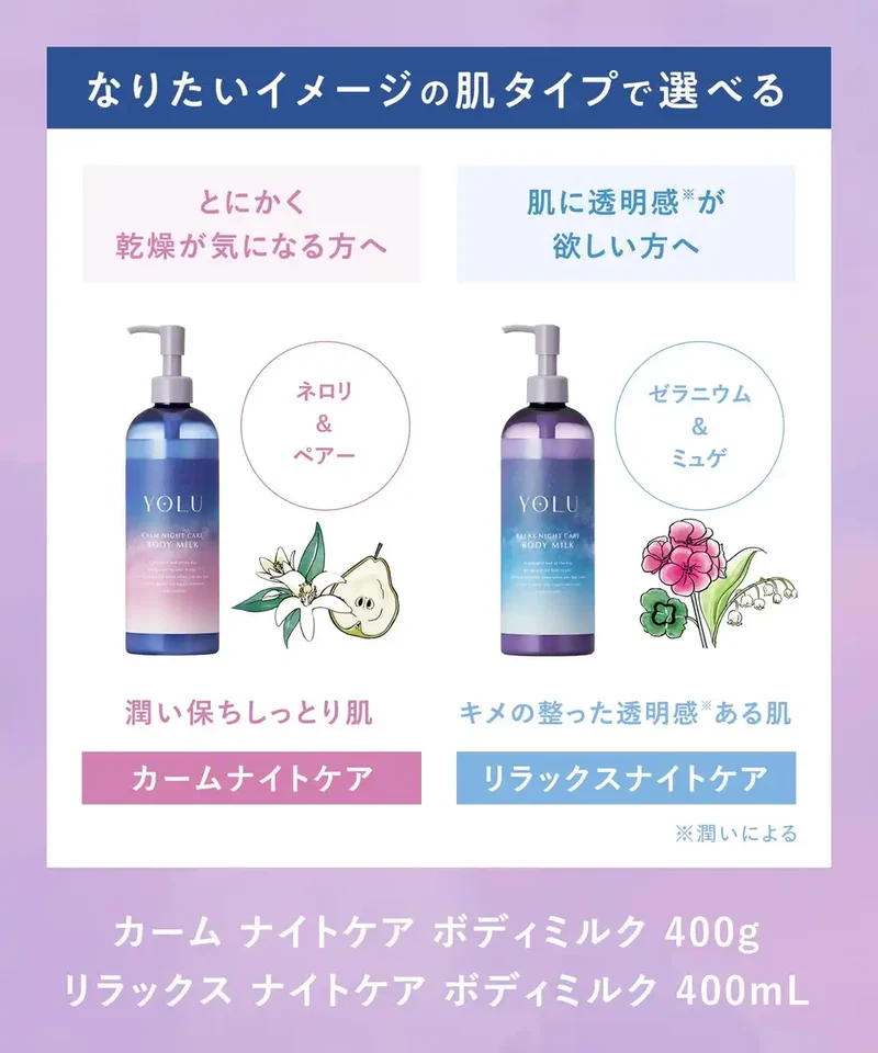 Yolu Calm Night Care Body Milk - Nourishing and Hydrating Formula