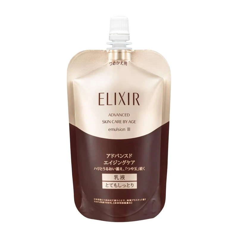 Shiseido Elixir Advanced Emulsion T 3 Refill 110g Gentle Floral Scent