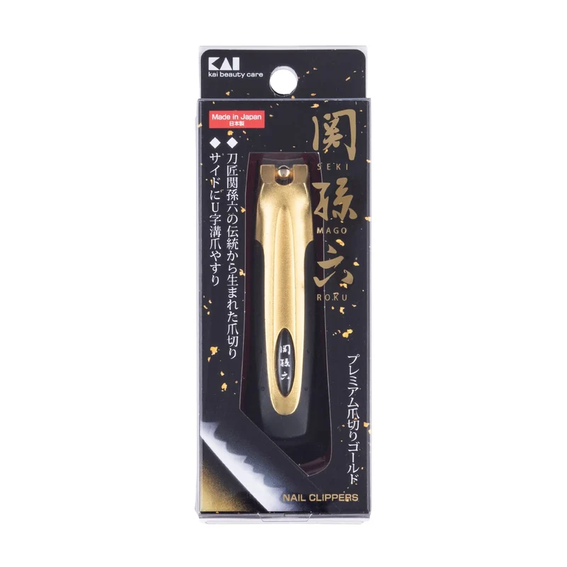 Kai Seki Magoroku Premium Gold Nail Clipper Type 101 Hc3542