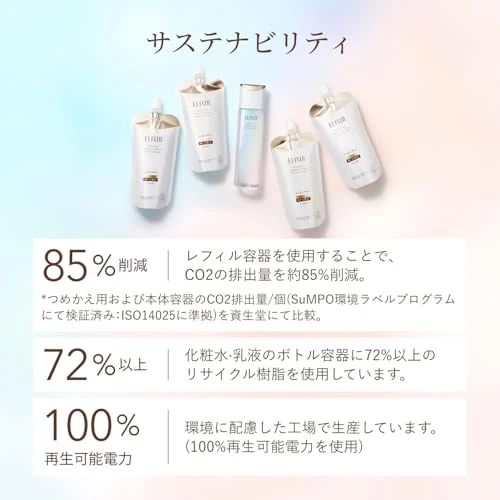 Shiseido Elixir Lift Moist Emulsion Refill 110mL (Refreshing)