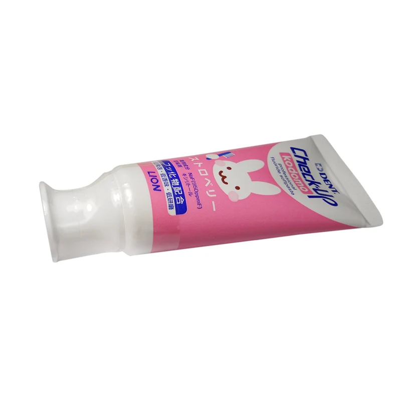 Lion Dental Materials Lion Check Up Kodomo Strawberry Toothpaste 60G Tube