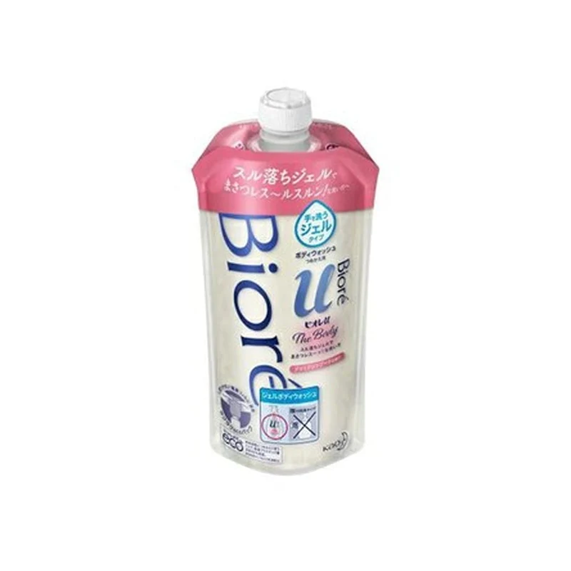 Biore U The Body Gel Refill Brilliant Bouquet 340ml Moisturizing Skincare