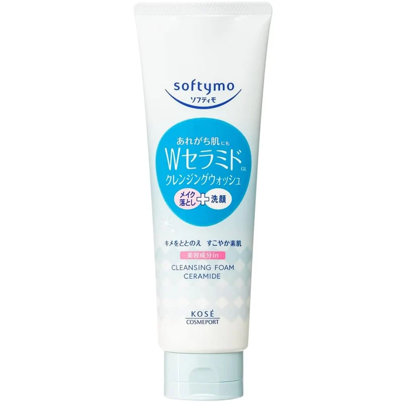 Kose Cosmeport Softymo Cleansing Wash Ceramide 190G | Gentle Face Cleanser