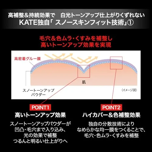KATE Snow Skin Base Yukizakura Makeup Base