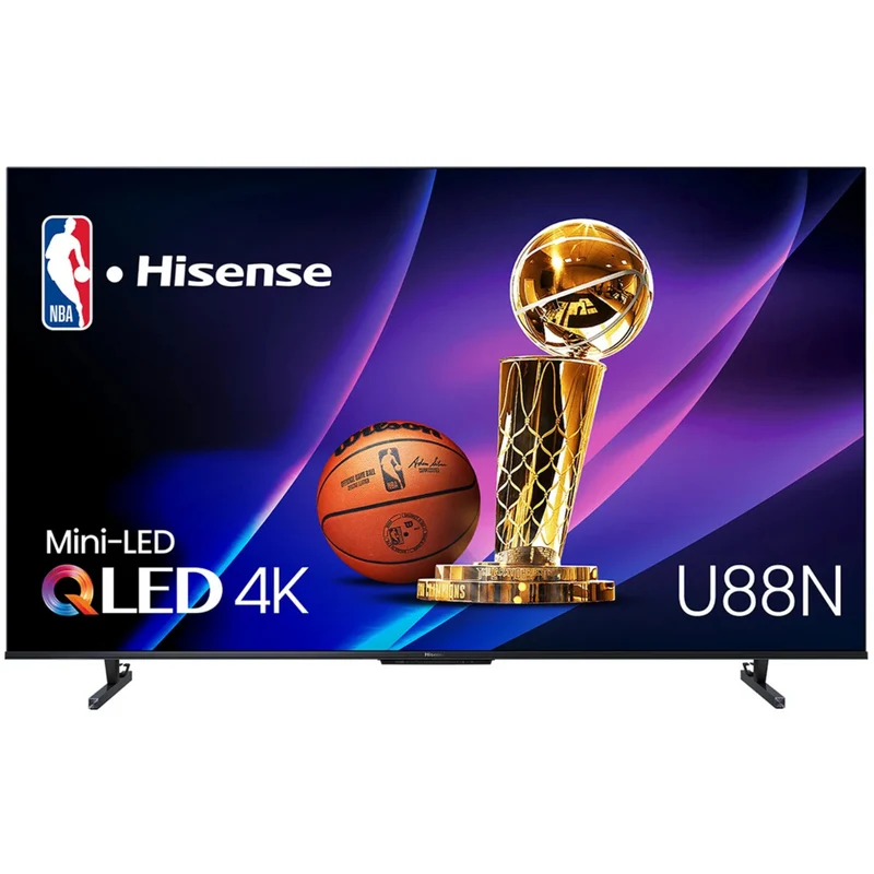HISENSE - Téléviseur Intelligent Google HDR QLED mini-DEL Pro UHD 4K U88N de 55 po *Boite Ouverte*