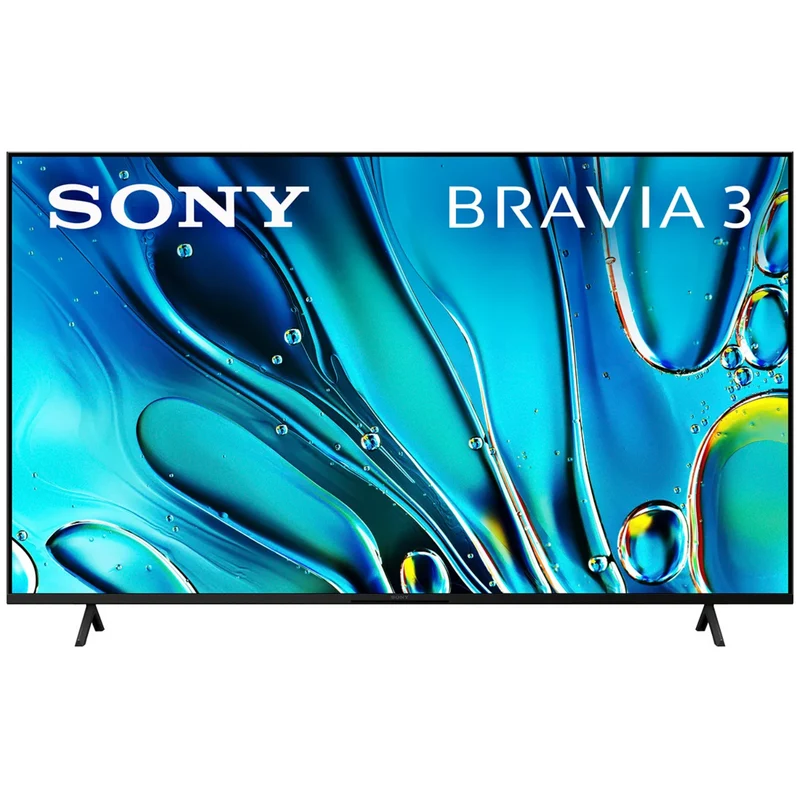 SONY - Téléviseur Intelligent Google HDR DEL UHD 4K Bravia 3 S30B de 65 po *Boite Ouverte*