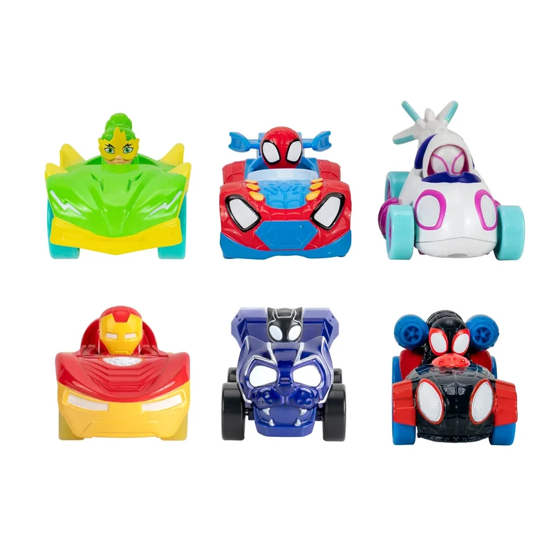 JAZWARES - Spidey et Ses Amis Extraordinaires Ensemble de Circuit Urbain Spidey en Métaux Incroyables