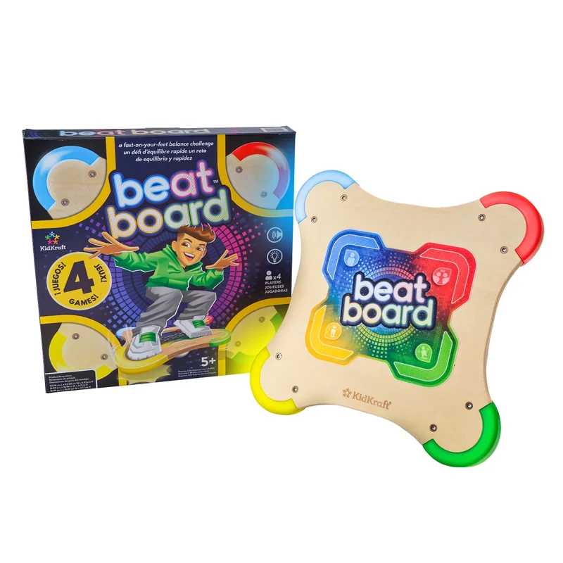 KIDKRAFT - Jeu d'Équilibre en Bois Beat Board