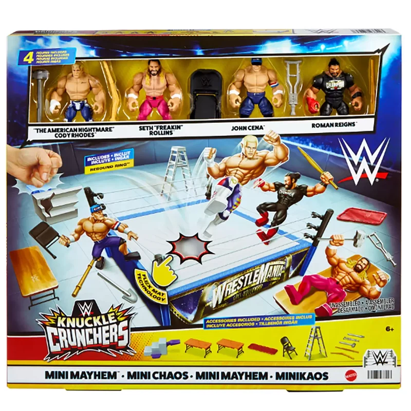 WWE - Paquet Mini Chaos Knuckle Crunchers
