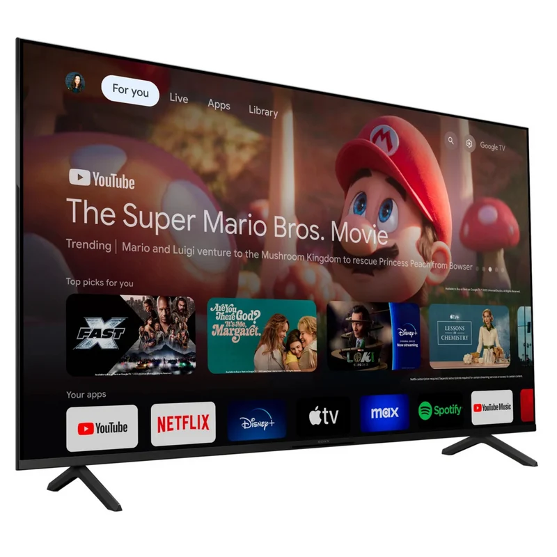 SONY - Téléviseur Intelligent Google HDR DEL UHD 4K S30 de 55 po *Boite Ouverte*