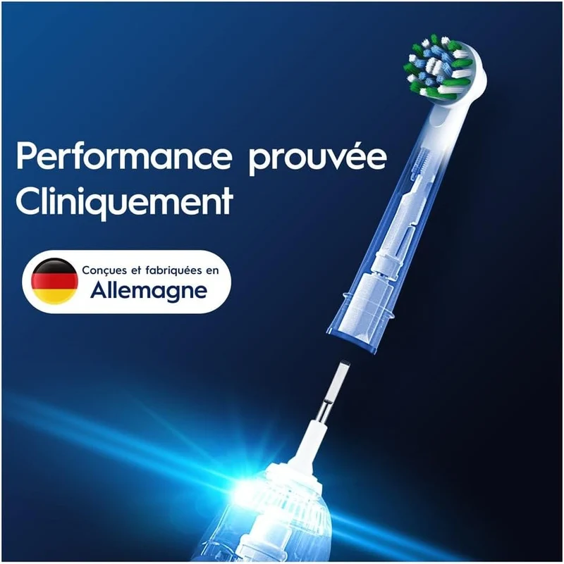 Oral-B Pro Cross Action Borstels voor elektrische tandenborstels, 8 stuks
