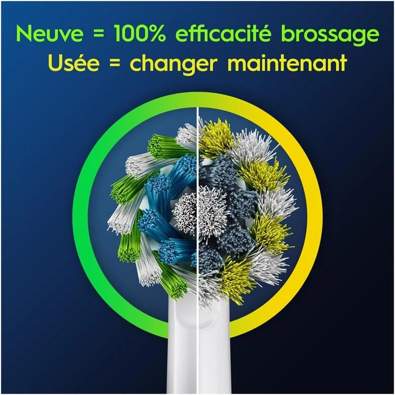 Oral-B Pro Cross Action Borstels voor elektrische tandenborstels, 8 stuks