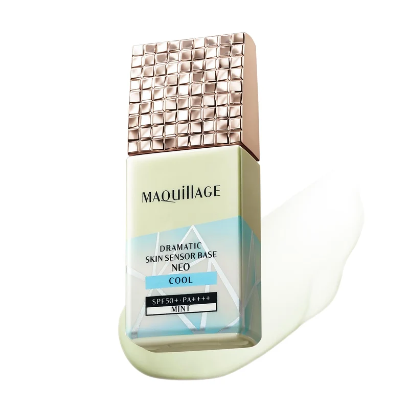 Shiseido Maquillage Dramatic Skin Sensor Base Neo SPF50 PA++++ Cool Mint 25mL