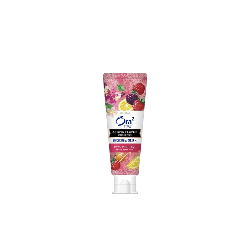 Sunstar Aura 2Me Aroma Active Berry Mint 130G - Fresh Breath Toothpaste