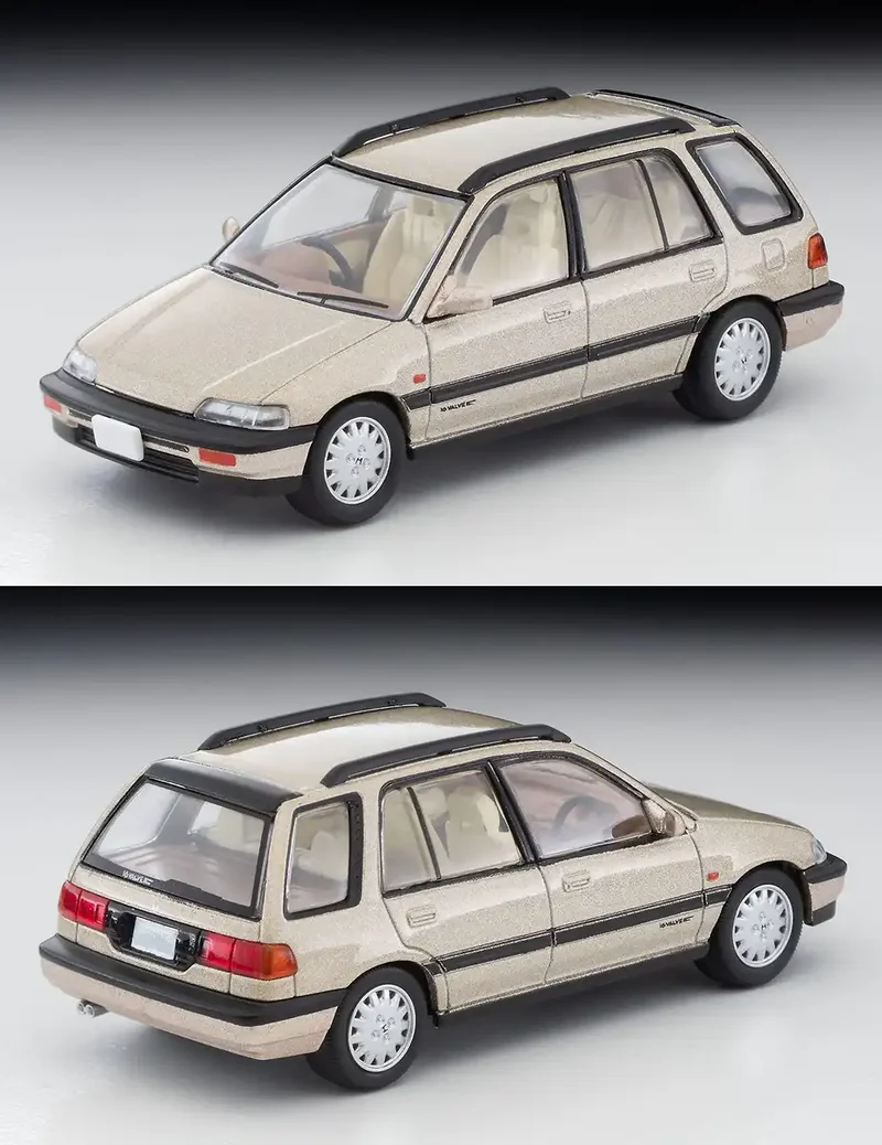 Tomica Limited Vintage Neo 1/64 Lv-N297A Honda Civic Shuttle 56I Beige 87