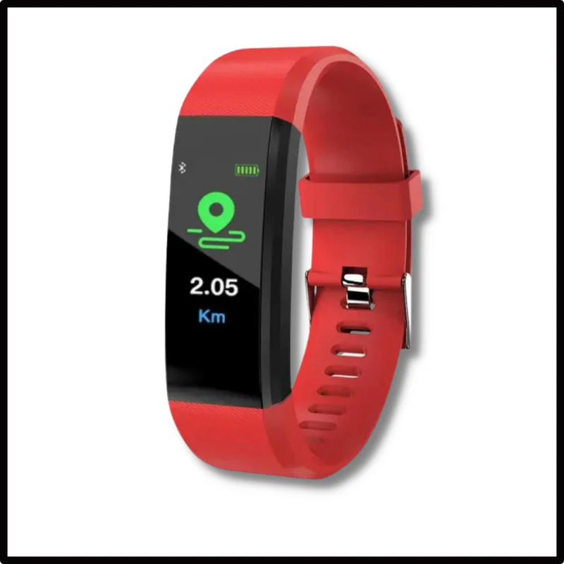 Smartwatch per Anziani - Facile da Usare - Monitoraggio della Salute e dell'Attività Fisica
