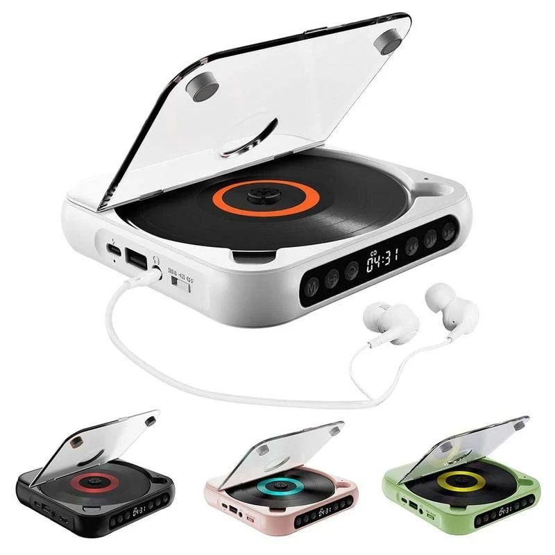 Lettore CD portatile - Bluetooth | Audio Hi-Fi | Vari Colori