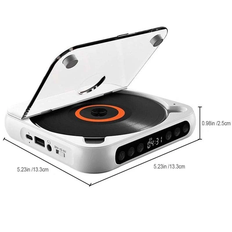Lettore CD portatile - Bluetooth | Audio Hi-Fi | Vari Colori