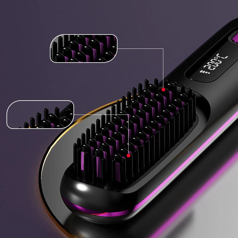 SilkGlow™ | Spazzola lisciacapelli senza fili con tecnologia in ceramica