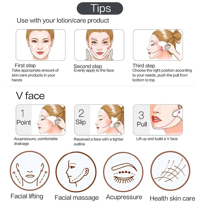 RollPro | Set di Rulli per Viso in Giada Gua Sha (4PCS)