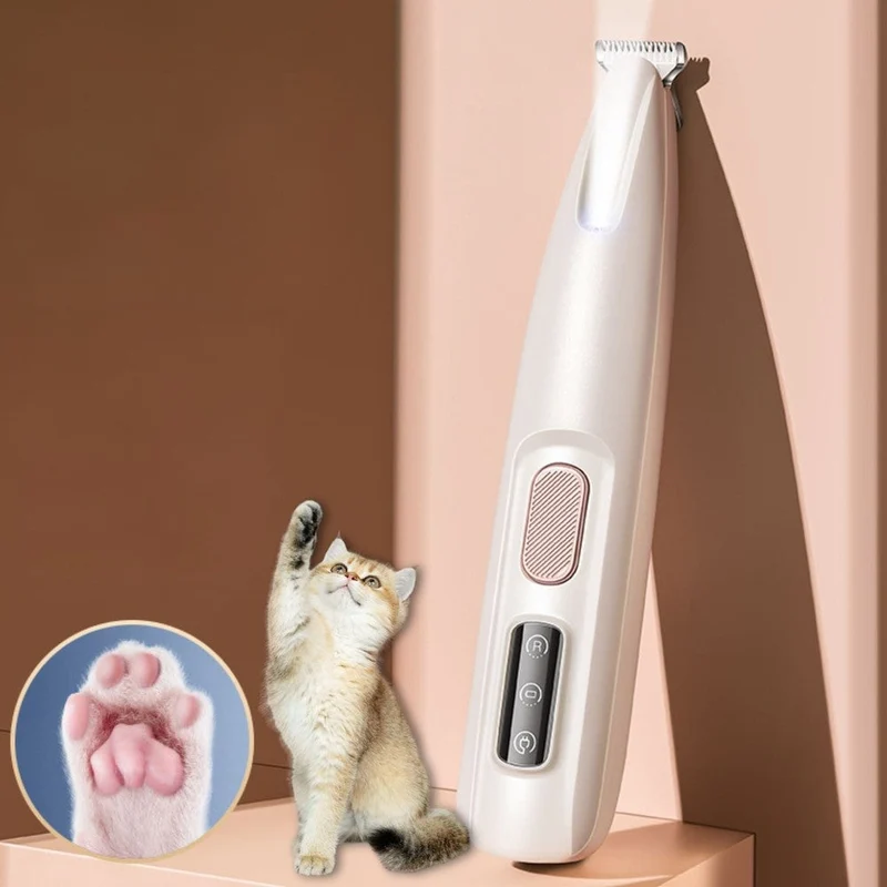 Trimmer per zampe per cani e gatti | Cura del pelo precisa | Applicazione sicura
