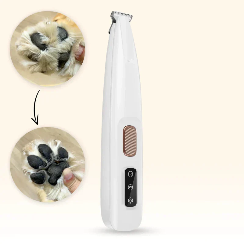 Trimmer per zampe per cani e gatti | Cura del pelo precisa | Applicazione sicura