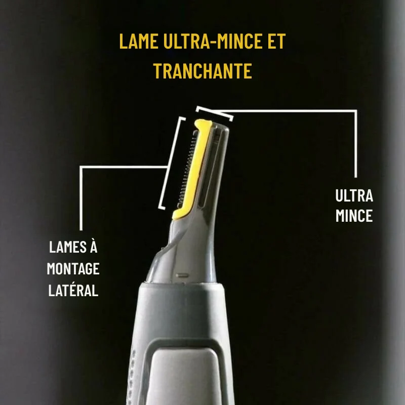 Tondeuse de Précision Ultra-Fine pour Barbe, Nez et Sourcils