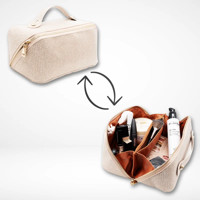 Trousse de maquillage élégante et compacte