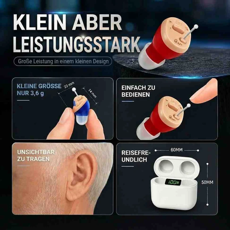 Apparecchi Acustici Invisibili In Ear | OhrVellum