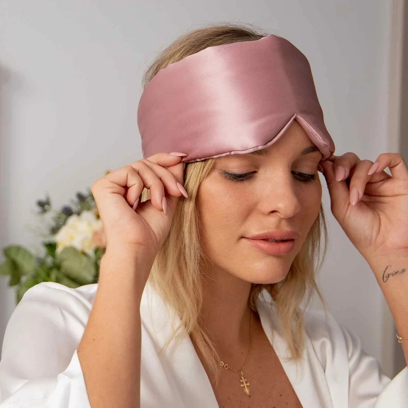 Maschera per il sonno in seta | Sogno di Seta