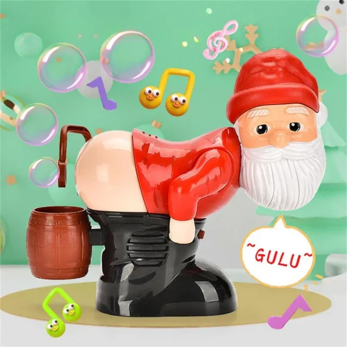 Figure à bulles FunnySanta pour cadeaux gags et plaisir de Noël