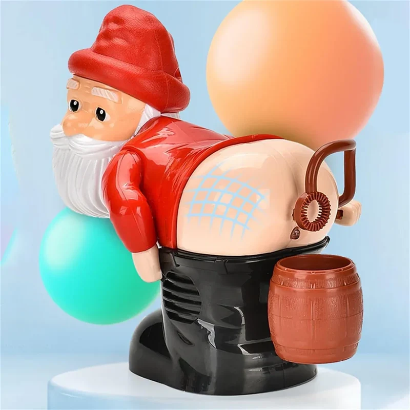 Figure à bulles FunnySanta pour cadeaux gags et plaisir de Noël