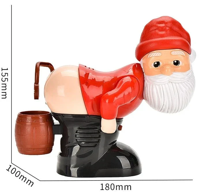 Figure à bulles FunnySanta pour cadeaux gags et plaisir de Noël