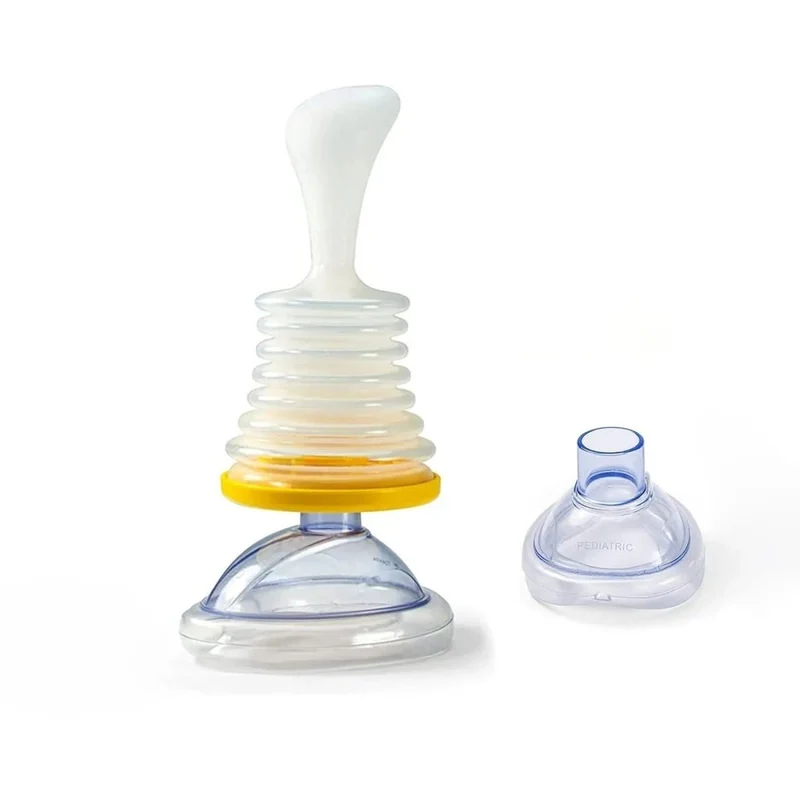 Dispositivo Anti-Asfissia per Primo Soccorso | Bambini e Adulti | Silicone Medico | Solvara